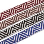 KJ20024 Home Textile Jacquard Ribbon Trim 40mm
