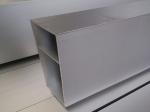 Railway Cable Channel Aluminum Extrusion Profiles Section Square Tube with