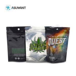 Wholesale Stand Up Mylar Medical Weed k Bags Biodegradable 110-130 Mic Thickness from china suppliers