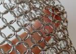 0.53x3.81mm Stainless Steel Welded Chainmail Mesh Curtain For Room Divider