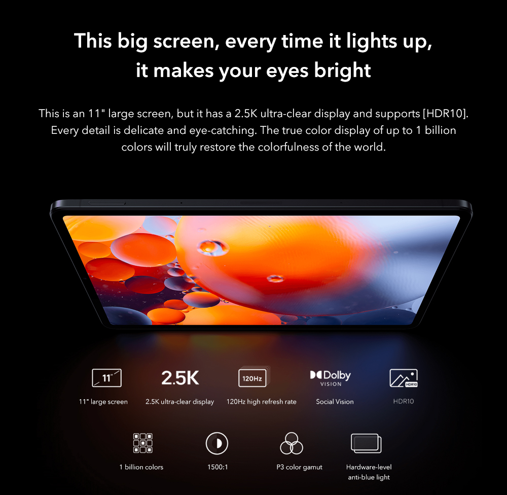 New Mi Pad 5 Tablet PC 11 Inch 33W Fast Charging Snapdrgon 860 6GB 256GB Xiaomi Mi Pad5 5G WIFI