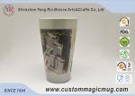 V-Shape Large Eco Friendly Ceramic Mugs Colour Change Personalised Childrens