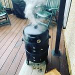 18" Height Outdoor Cooking Grills Portable Charcoal Grill 3 In 1 Multifunction