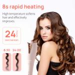 Point Rotary Electric Hair Curler Ultralight Anti Frizz Multipurpose