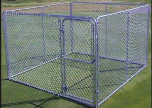 Wholesale 1.8m Height Strong Large Metal Dog Kennel Portable Dog Fence For Camping from china suppliers
