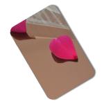 28 Gauge 8K Mirror Finish Stainless Steel Sheet 201 304 6K Cold Rolled Colored