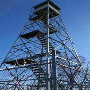 Wholesale Hot Dipped Galvanized 120ft Forest Fire Guard Tower Forecast Lookout Tower from china suppliers