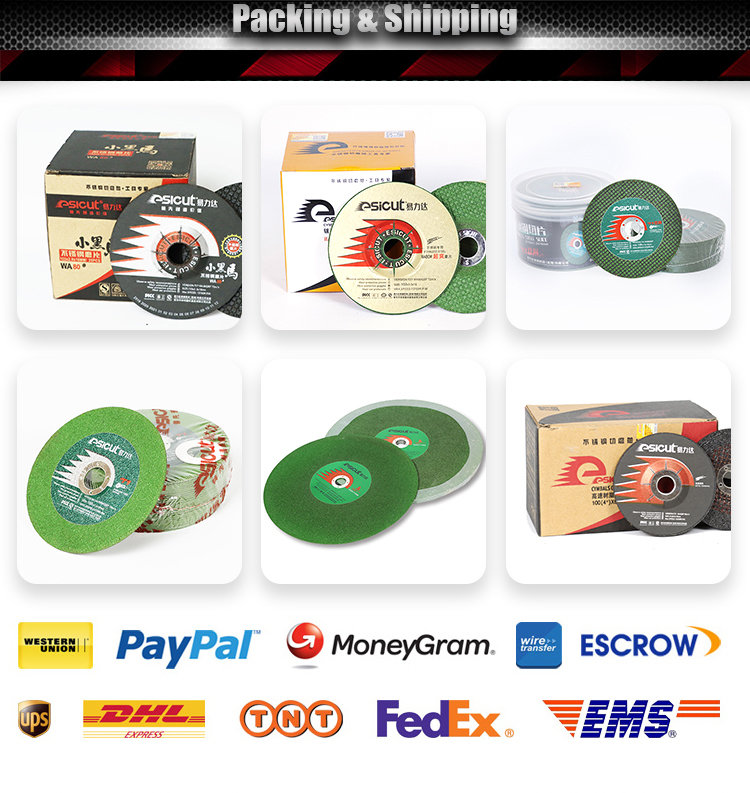 103x2.9x16mm T27 Round Flexible Grinding Disc For Metal