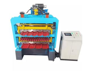 Wholesale Triple Layer 3 Layer Roofing Sheet Making Machine With 18 Stations from china suppliers