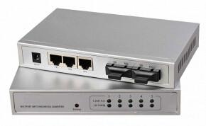 Wholesale 10M / 100M rj45 Fiber Optic gigabit network switches Full duples with 3 Port from china suppliers