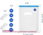 Reusable Bio Vacuum Sealer Bags, Food Storage Bags, Vacuum Zipper Bags Food
