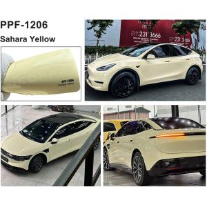Wholesale Sahara Yellow 8 Mil Color Paint Protection Film Self-Healing Color Change PPF from china suppliers