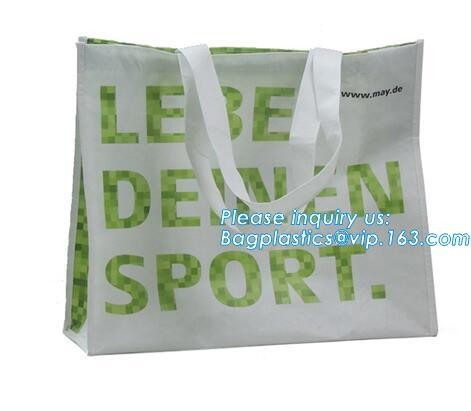 Promotional Cheap Polypropylene Die Cut Laminated TNT Tote PP Woven Shopping Bag,Europe Standard bopp Laminated China PP