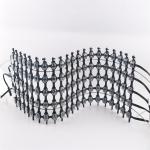 IP67 Waterproof Programmable LED Video Outdoor Building Background Foldable Led