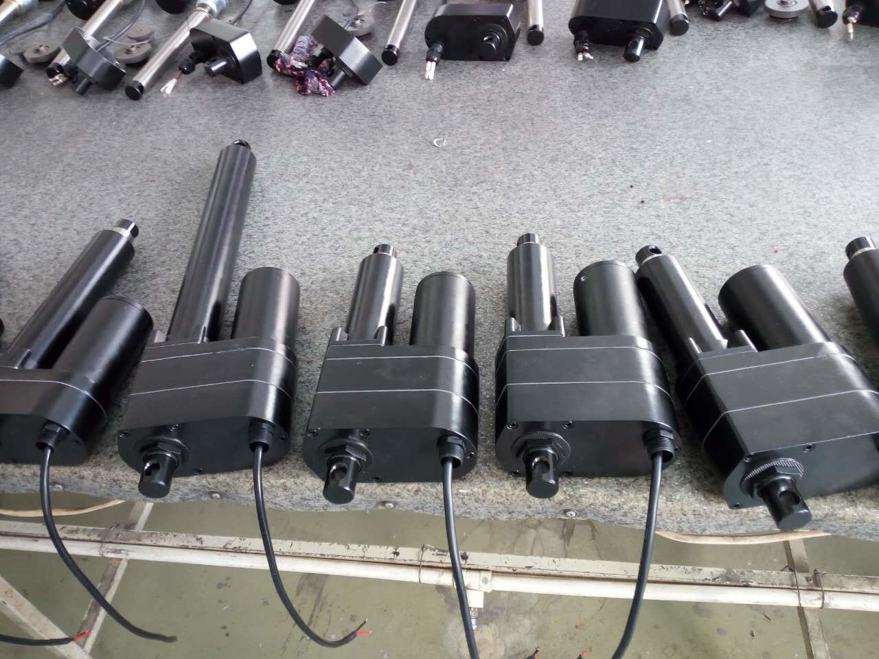 12v/24v/36v/48v Electric Linear Rod Actuator For Schaefer Machine