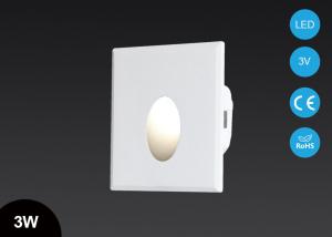 Wholesale Modern Deisgn Indoor Decorative 3W Light LED Foot Step Light 2700~3000K Texture White Aluminum from china suppliers