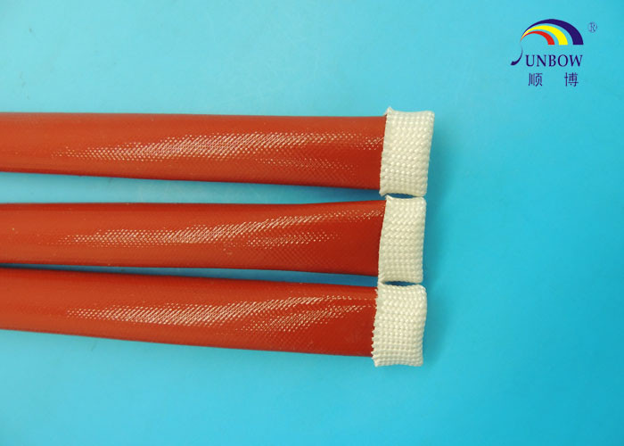 High Temperature Wire Sleeve Expandable Braided Sleeving Multi Color Customized 10.0MM ID