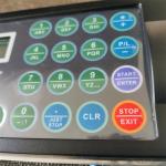 Waterproof Membrane Gas Pump Key Pad Button Panel Fuel Dispenser LCD Display