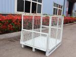Warehouse Heavy Duty Metal Pallet Cage With 1000kg Load Capacity