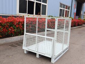 Wholesale Customized Industrial Strength Steel Stillage Cage For Tough Environments from china suppliers