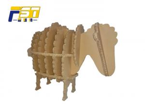 China Eco - Friendly Cardboard Box Furniture , Individual Design Foldable Cardboard Furniture on sale