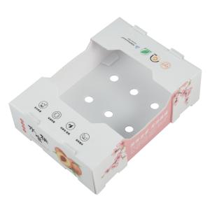 Wholesale White Rectangular Plastic Corrugated Box Fruit Vegetable Gift Packing Corrugated Plastic Storage Bins from china suppliers