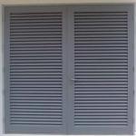 Anti Theft Outdoor Aluminum Sun Shade Louvres Windproof Customized Size