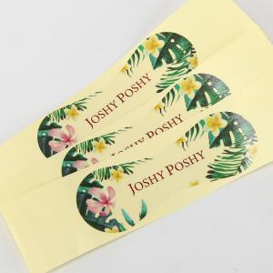 Wholesale 11cm Clear Vinyl Stickers Hygienic Self Adhesive Printer Paper For Swimwear from china suppliers