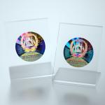Custom Security Label Stickers Die Cut CMYK Printing on Paper/Vinyl/PET
