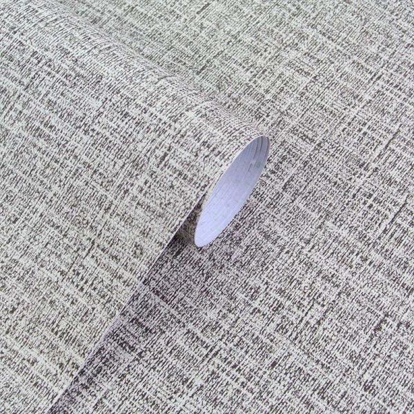 Fabric Texture Solid Color Pvc Self Adhesive Film For Hotel Room Wall Covering