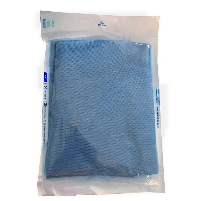 SMS Nonwoven Disposable Isolation Gowns , Unisex Disposable Dressing Gowns