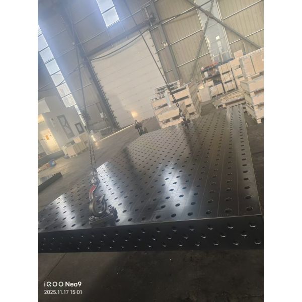 Modular fabrication tables for precise welding and assembly work