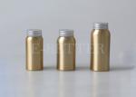 120ml Gold Natural Silver CRC Screw Cap Aluminum Tablet Bottle