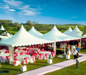 Wholesale outdoor reception party stretch luxury event wedding advertising gazebo pagoda tents for sale from china suppliers