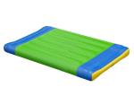 Blue & Green Inflatable Water Park Base Start Line Floating Island For Sport