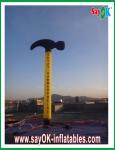 Air Dancer Rental UL / CE Blower Inflatable Air Dancer Axe Shape Nylon Cloth Rip