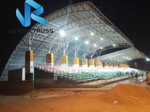 Wholesale Grandstand Tent Prefabricated Metal Building , Sports Event Light Steel Frame Construction from china suppliers