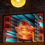 Indoor 3D Alphabet Mirror Logo Acrylic LED Decoration with Stainless Steel
