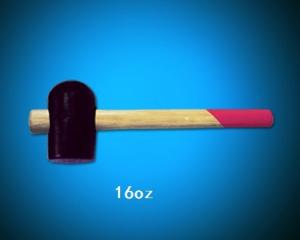 Wholesale Italy style rubber mallets, black rubber mallet, black rubber hammer from china suppliers