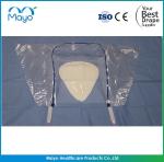 Beach Chair Shoulder Drape with Elastomeric Crown Aperture V Fluid Collection