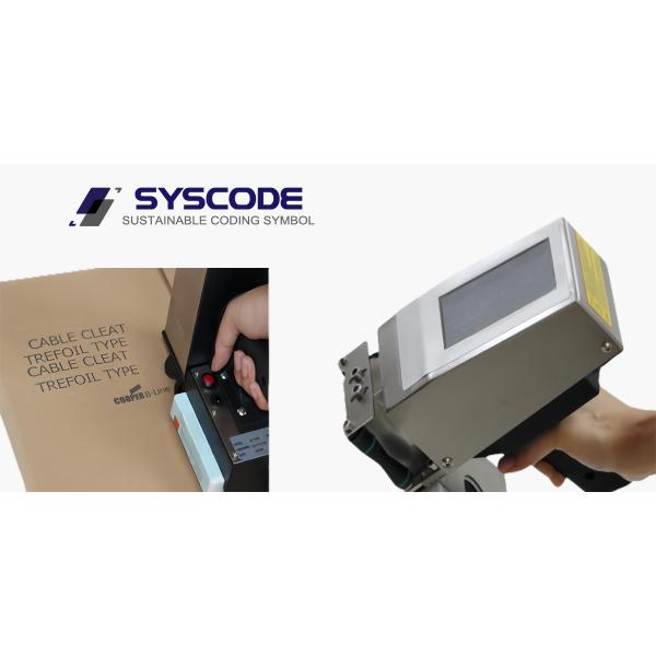 IP65 Waterproof Industrial Handheld Inkjet Printer Clog Free Nozzle Multi Surface