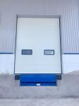40mm Thickness Door Panel Sectional Industrial Doors For Entrance