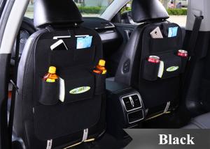 Wholesale Black Grey Brown Car Seat Back Bag Organizer , Felt Car Seat Organizer Bag from china suppliers