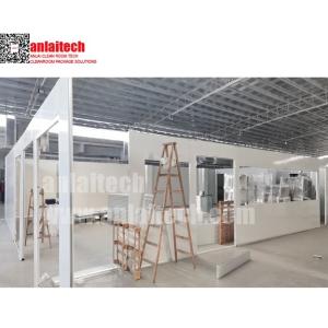 Wholesale 100 Sqm Glass Wall ISO6 Clean Room for Pharmacy Room from china suppliers