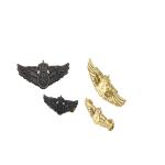 Customized Design 1.5" Military Metal Badges Army Senior Aviator Wings Logo