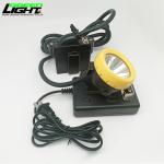 Kl8lm Corded Cap Lamp 7800mAh Miners Head Light 18Hours Duration Time Ip68