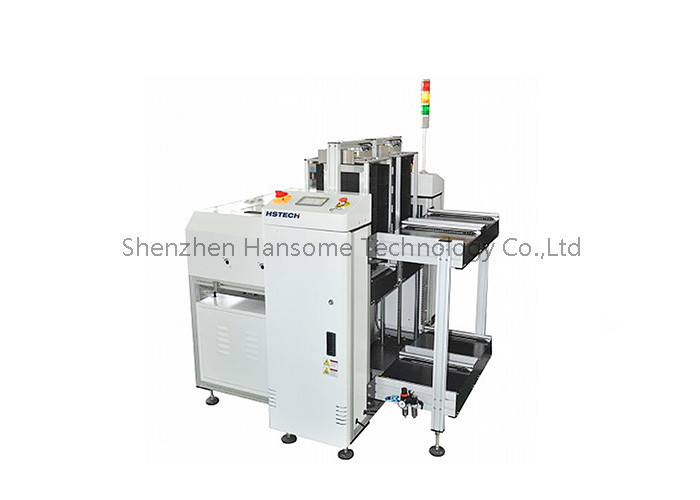 Flexible Operation PLC Control Double Track Unloader 6 Magazines Loading Capability PCB Unloader