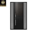 Aluminum Swing Door for Living Hall Bedroom Kitchen and More in Fire Emergencies