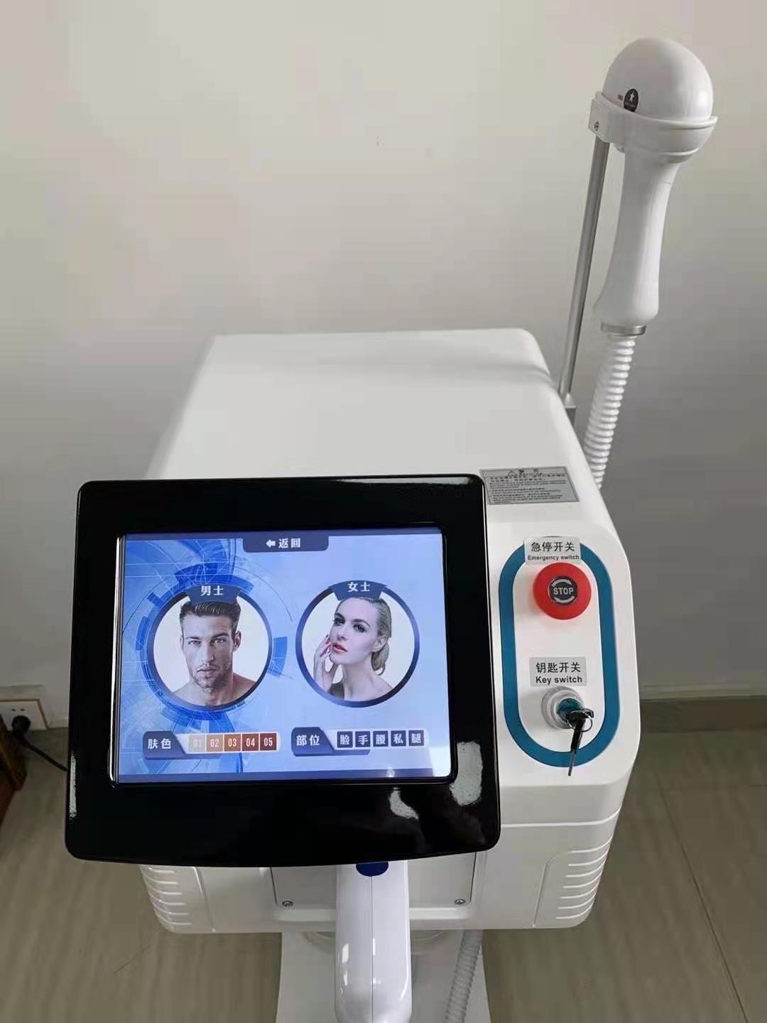 Diode Laser Beauty Equipment 755 808 1064 Hair Removal Skin Rejuvenation