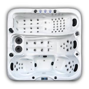 Wholesale Luxury Garden 4 People Massage Hot Tub Spa Whirlpool Bathtub With Bluetooth from china suppliers